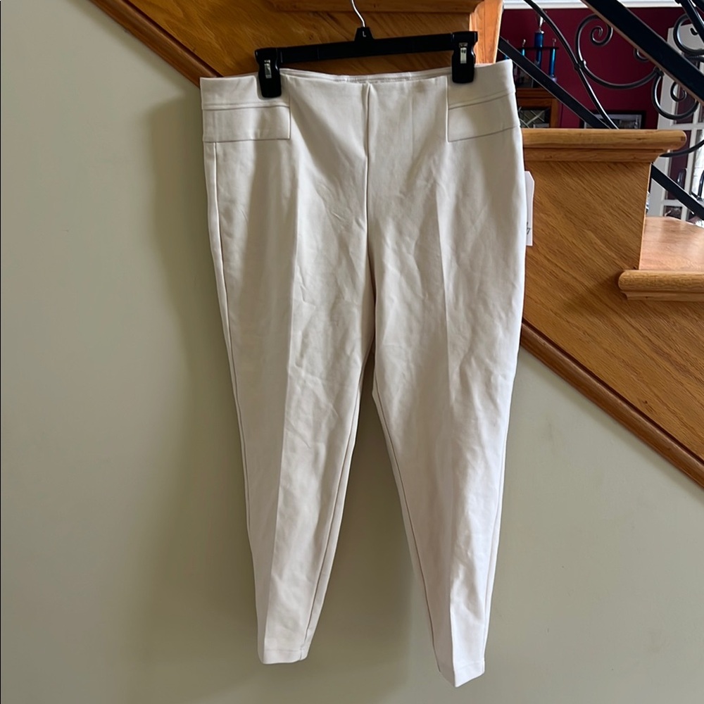 Wonder Elegant White Women's Pants Size PXL New With Tag